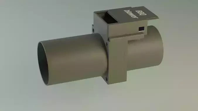 BBQ Blower 3D print model