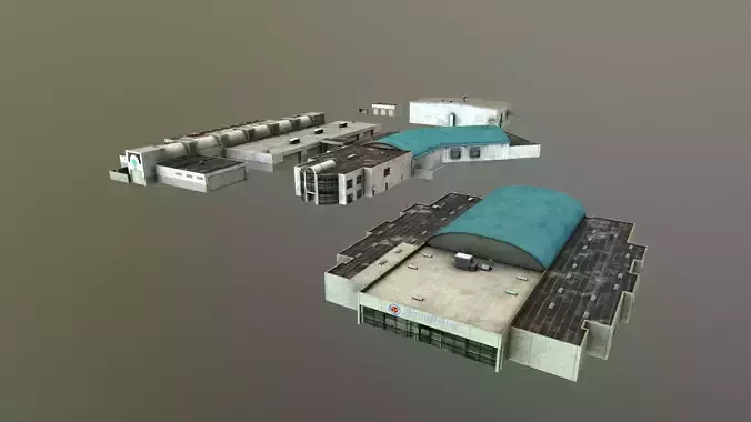 Tennessee College of Applied Technology lowpoly 