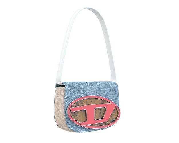 Diesel 1DR logo-plaque Bag Fabric Low-poly 3D model