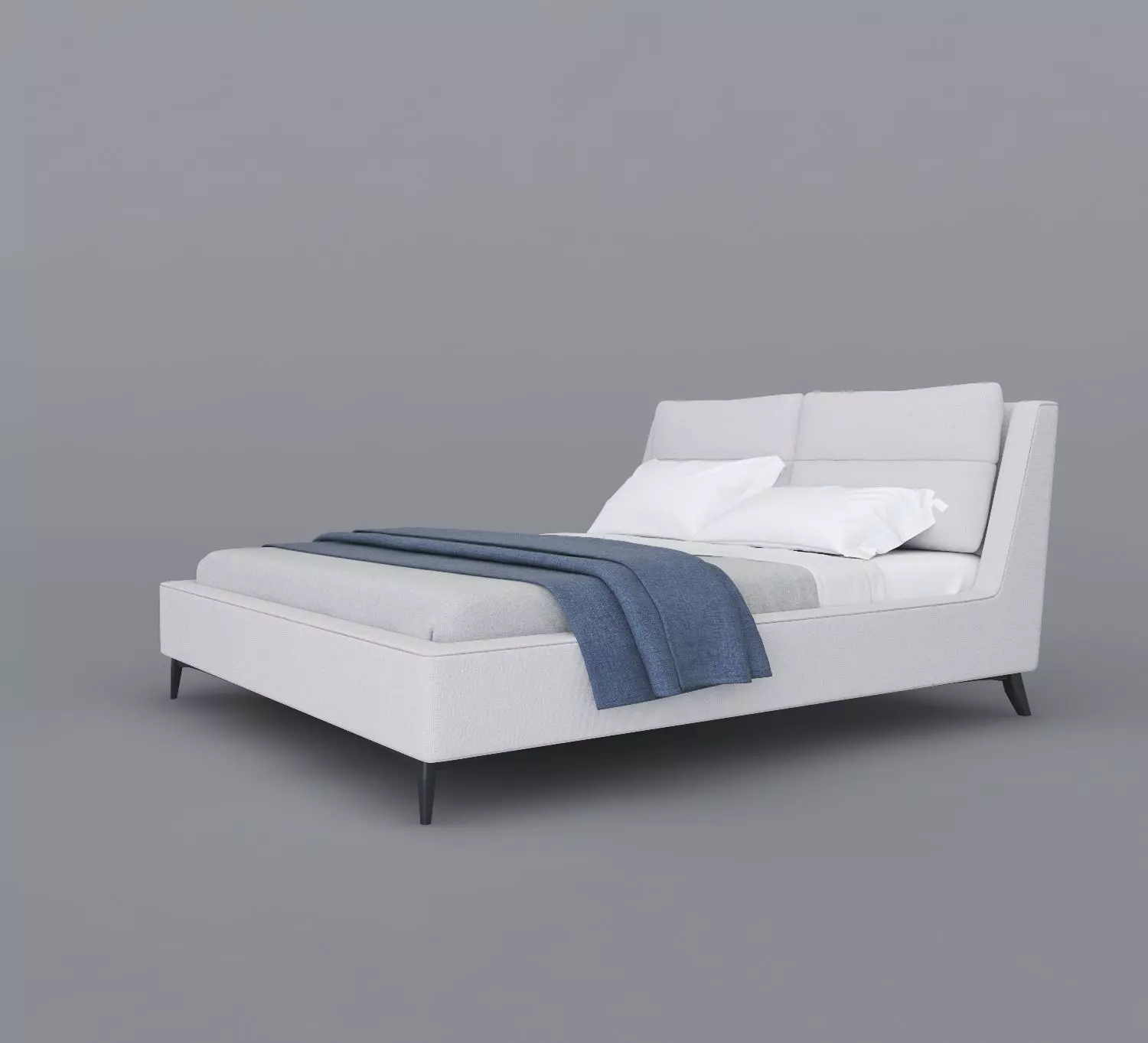 Upholstered Bed 3D model