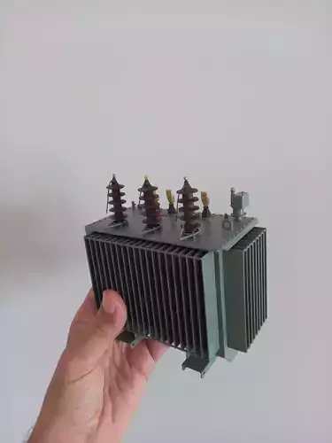 Electric transformer models 3D print model