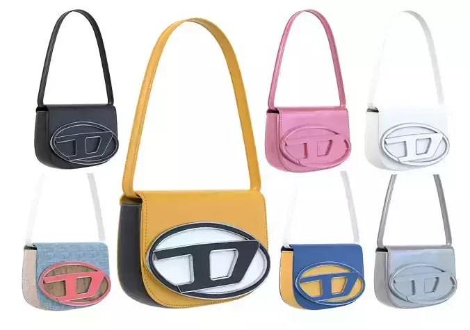 Diesel 1DR logo-plaque Bag