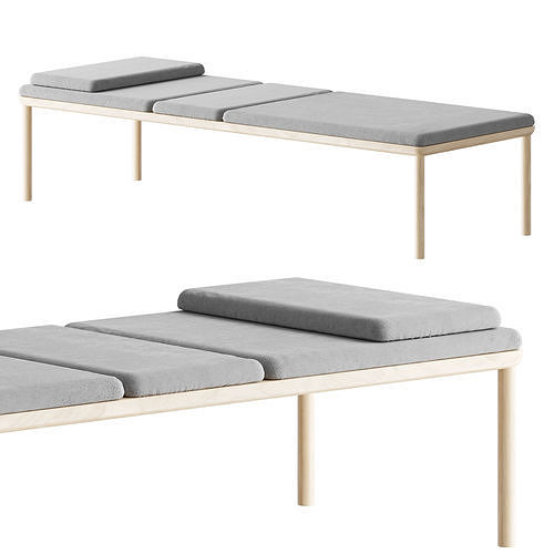 Charpai Daybed 3D model