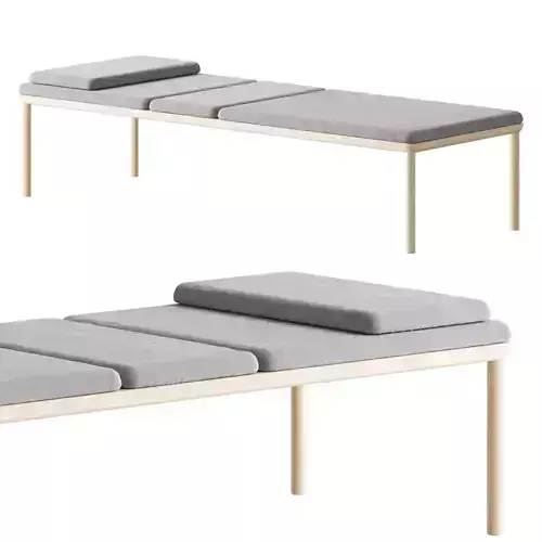 Charpai Daybed 3D model