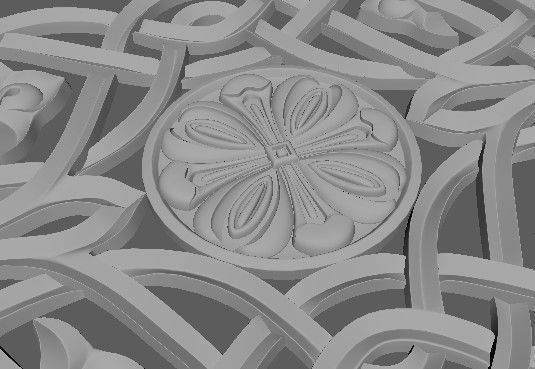 dekor ornament 3D model_3