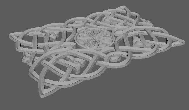 dekor ornament 3D model_2