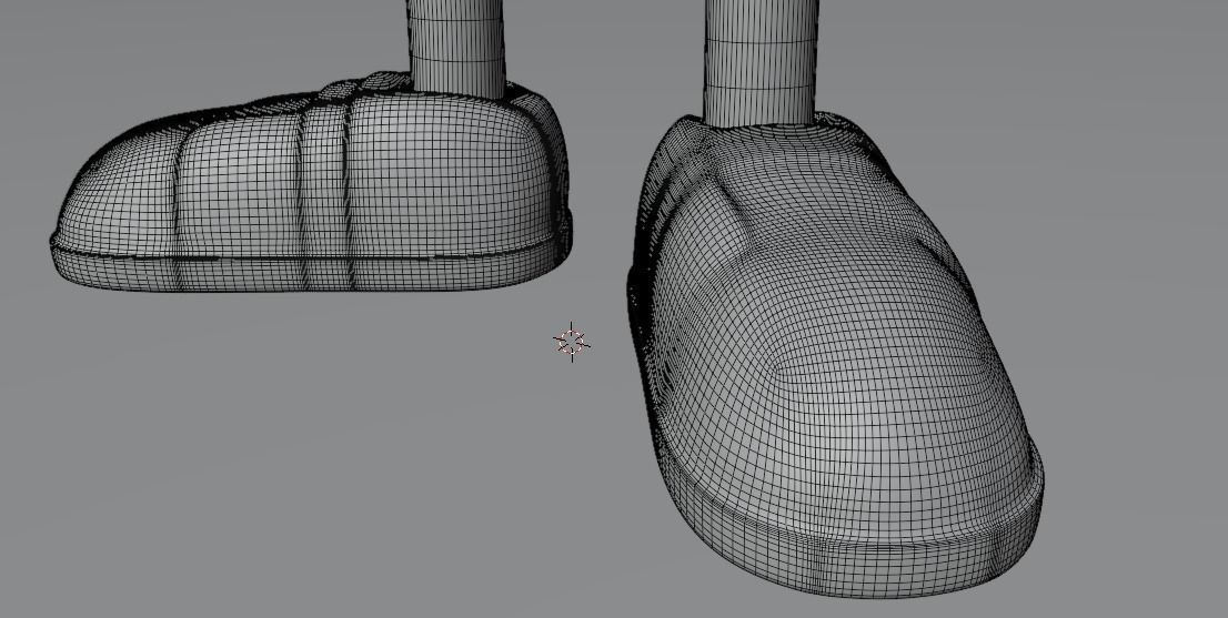 Sonic cartoon character wearing headphones Free 3D model_6