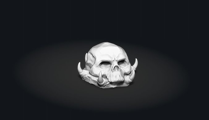 Skull Dice Box 3D print model