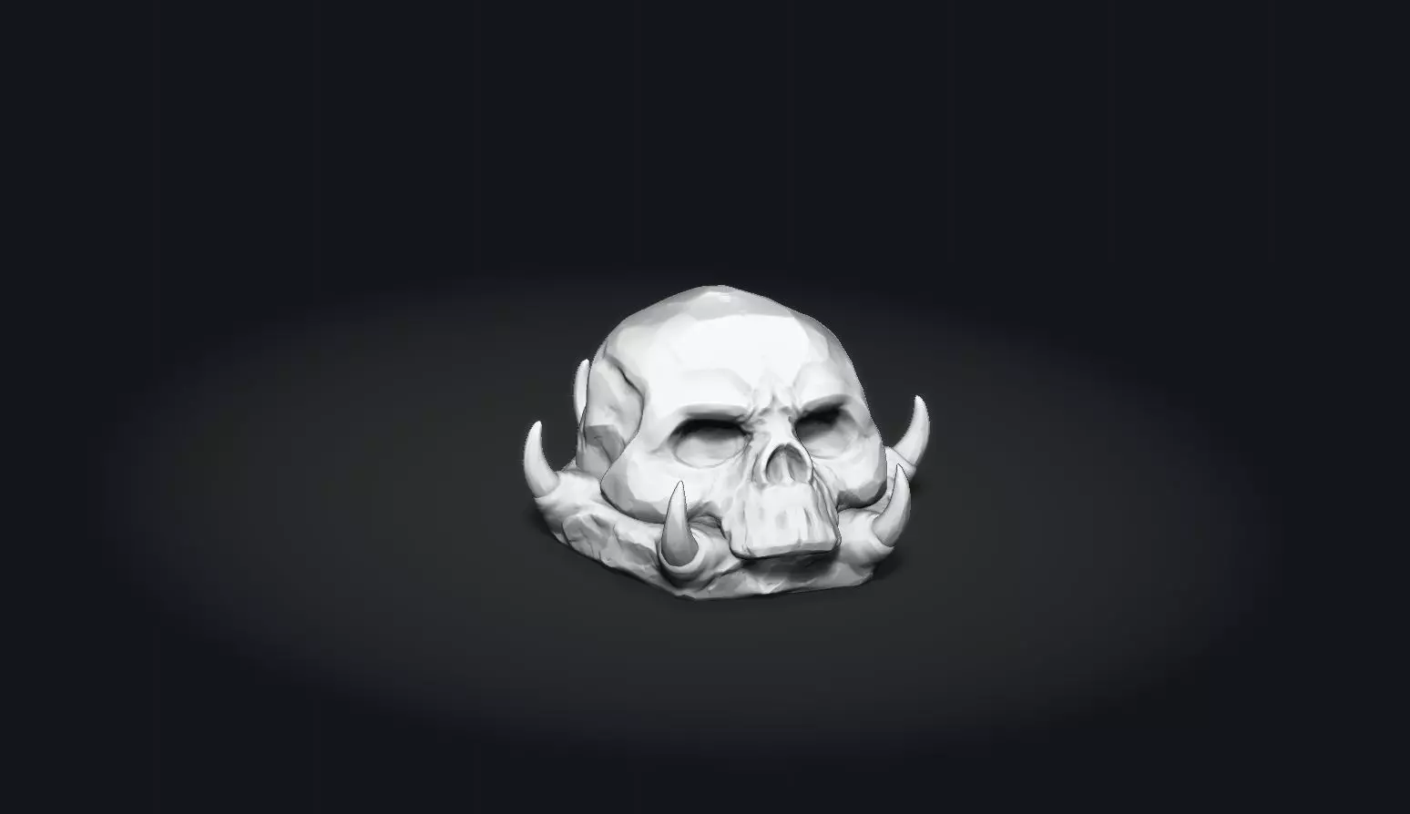 Skull Dice Box 3D print model_0