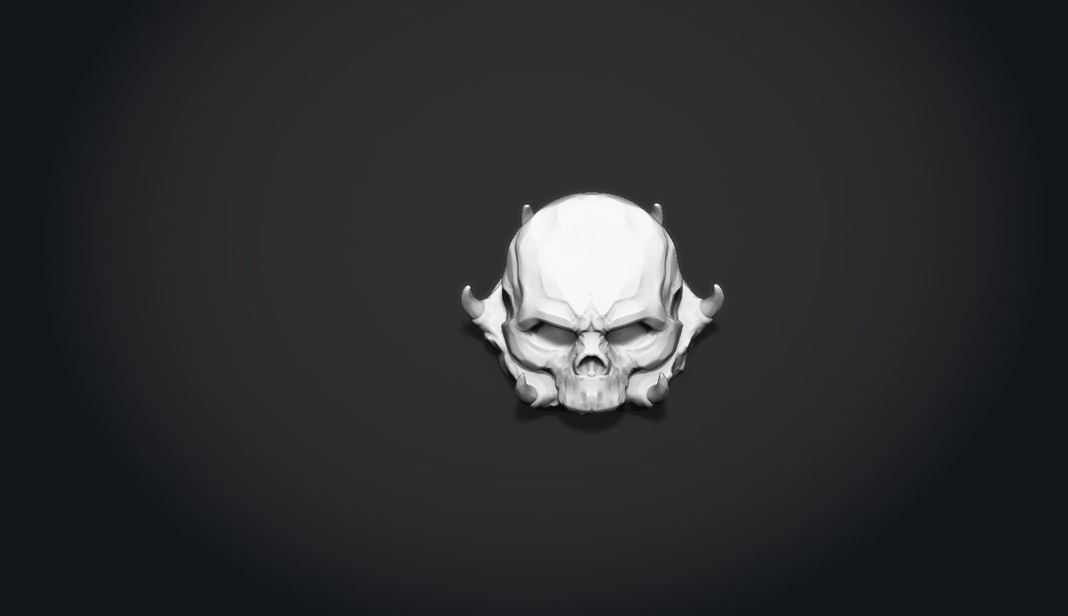 Skull Dice Box 3D print model_1