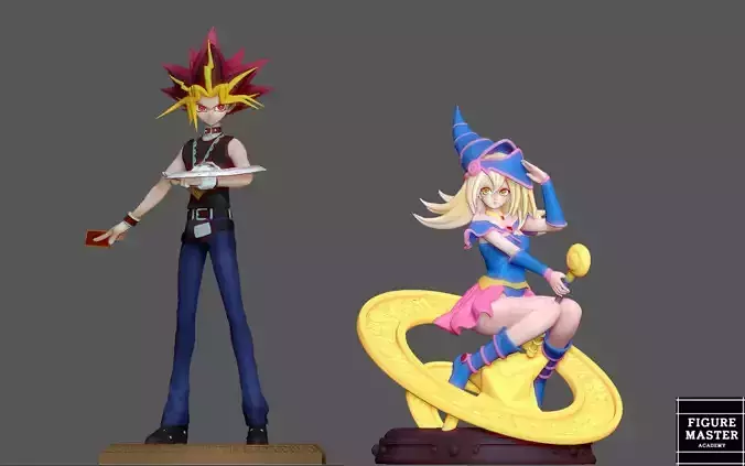 YUGI DARK MAGICIAN GIRL PACK- YU GI OH ANIME CUTE CHARACTER