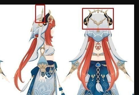 Genshin Impact Nilou diadem 3D print model