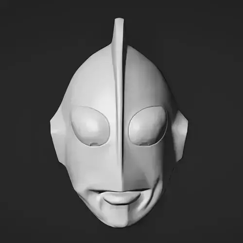 Ultraman A type prop replica helmet 3d model