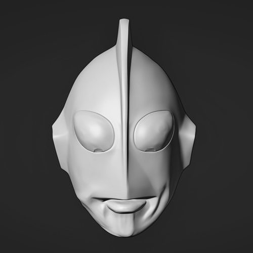 Ultraman A type prop replica helmet 3d model 3D model
