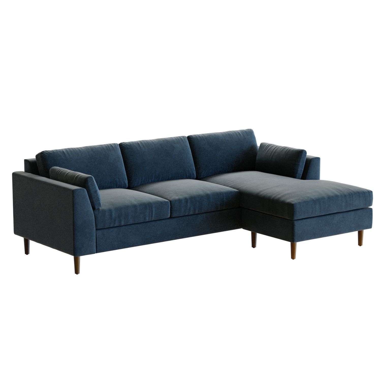 Crate and Barrel Avondale 3-Seat Lounger 3D model_7