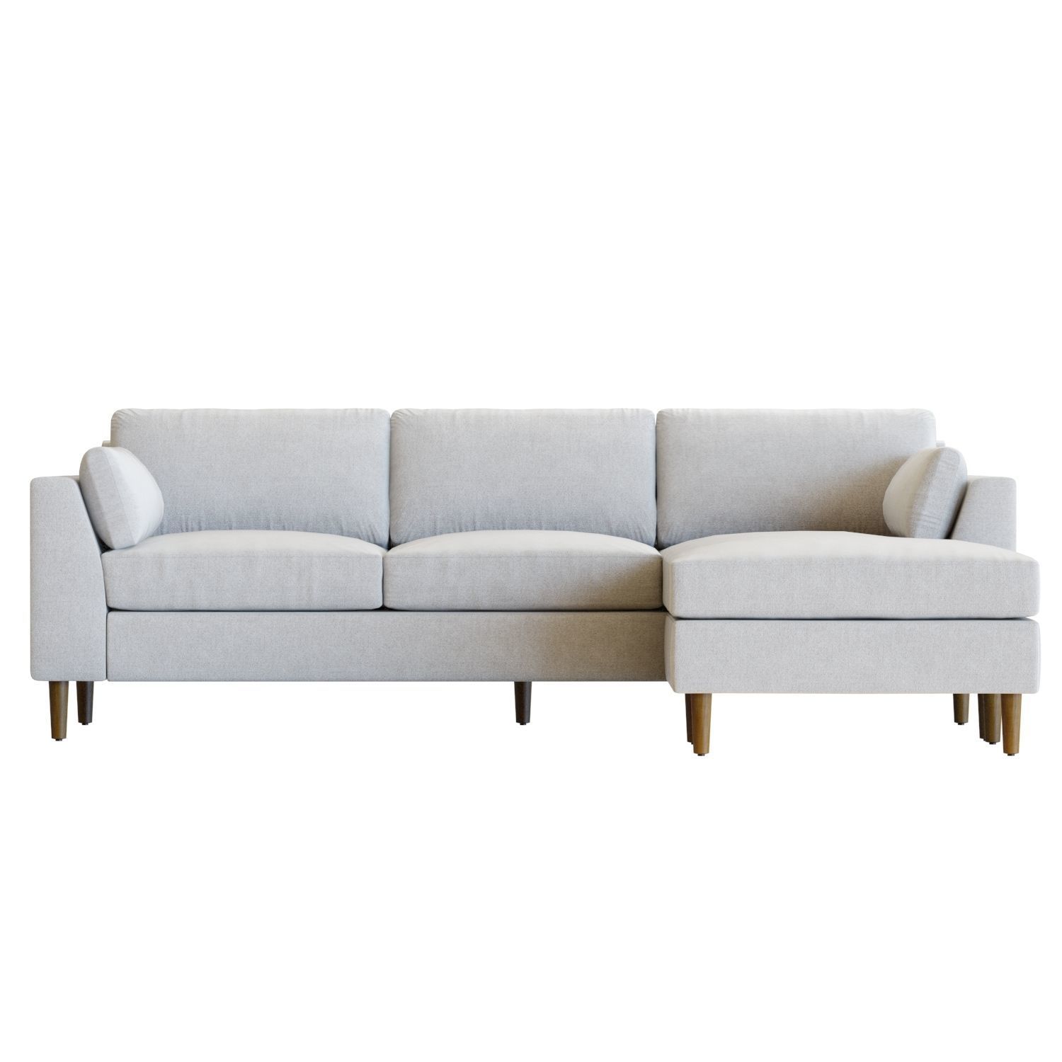Crate and Barrel Avondale 3-Seat Lounger 3D model_4