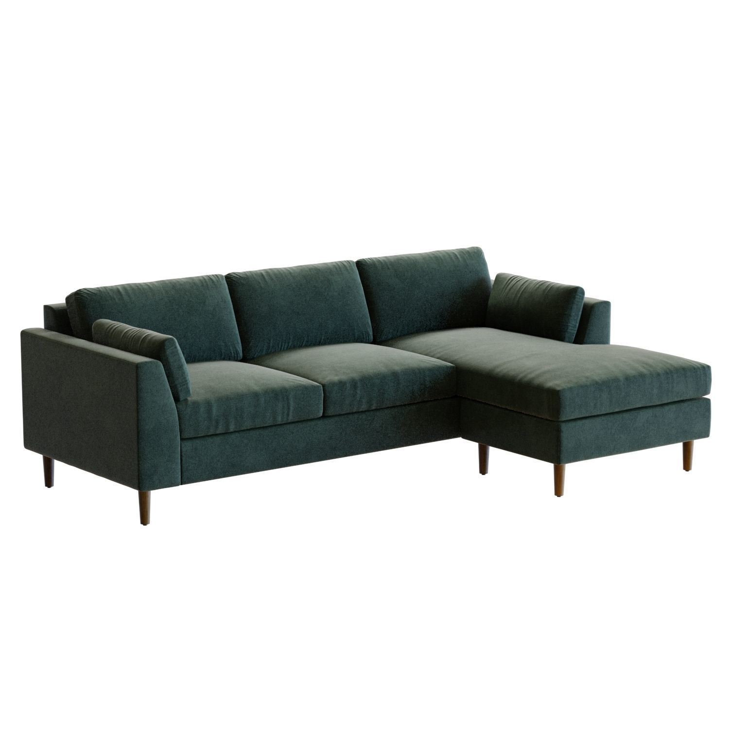 Crate and Barrel Avondale 3-Seat Lounger 3D model_9