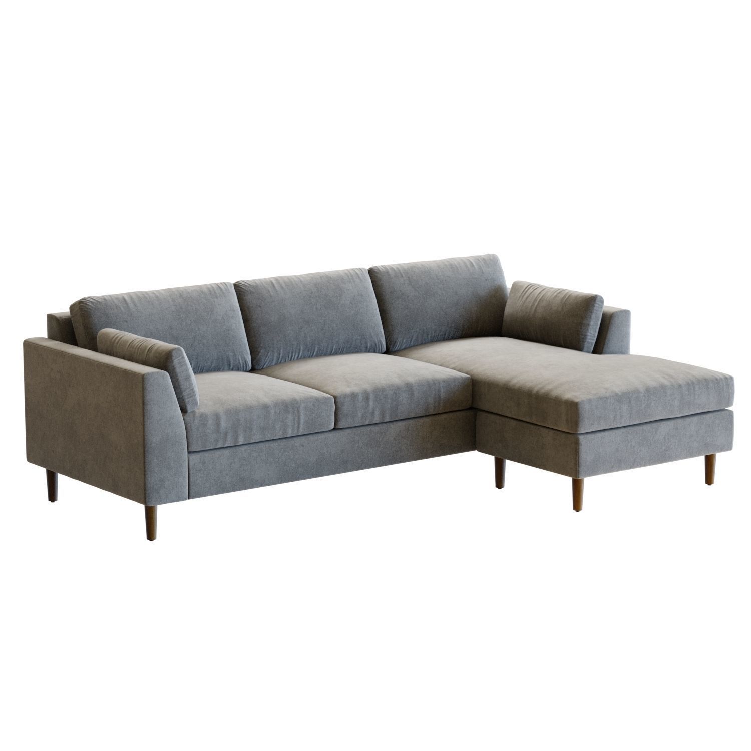 Crate and Barrel Avondale 3-Seat Lounger 3D model_6