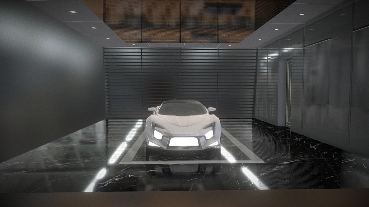 Lykan Veloses Car Free low-poly 3D model_1