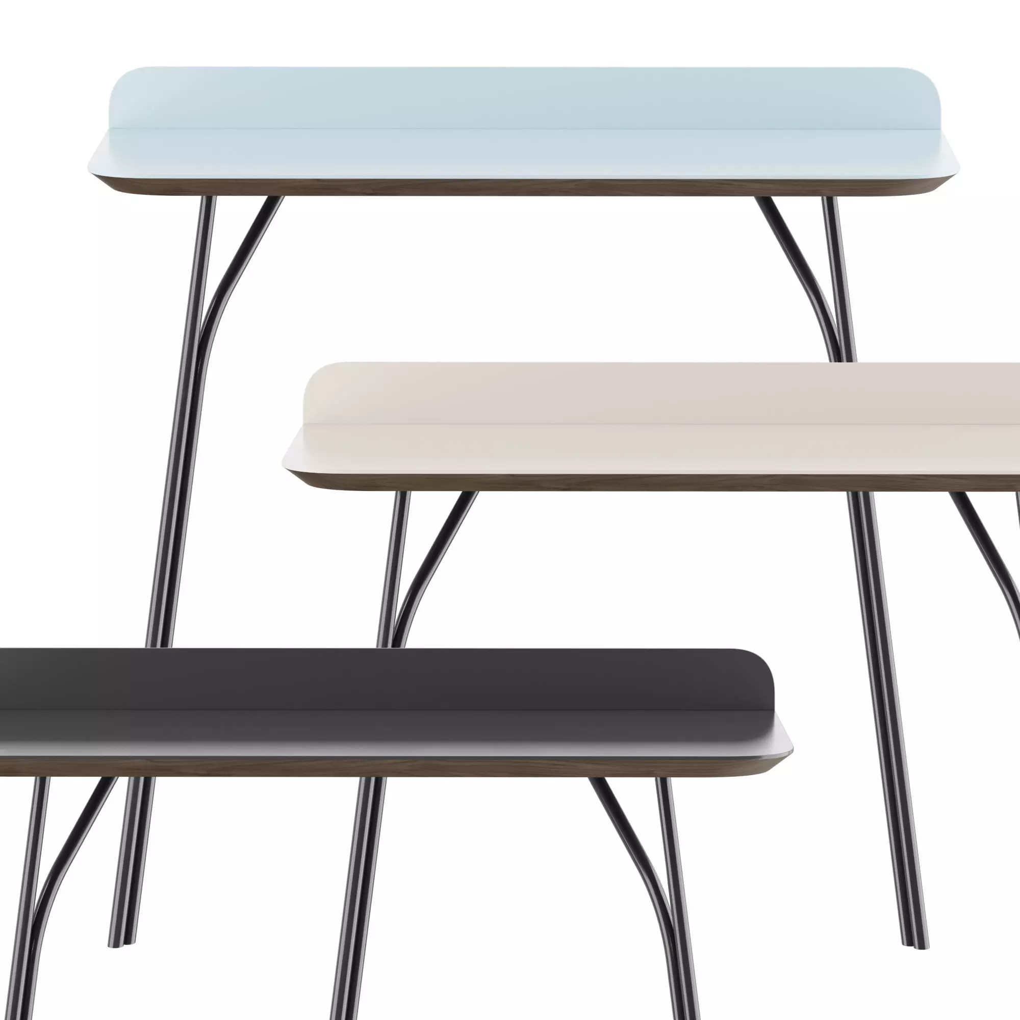 Tree Console Table 3D model_0