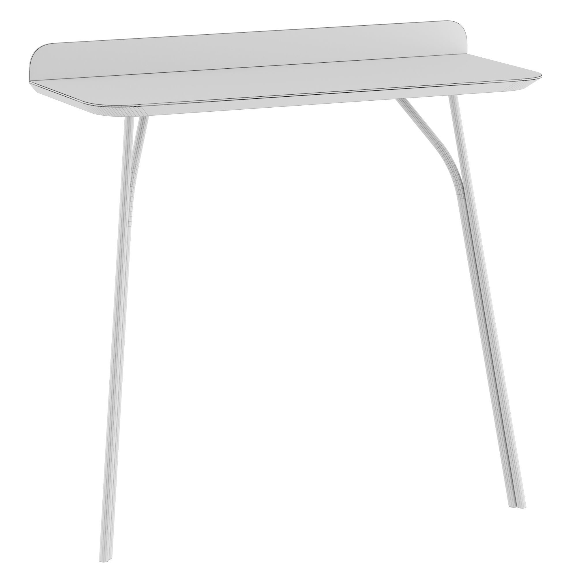 Tree Console Table 3D model_1