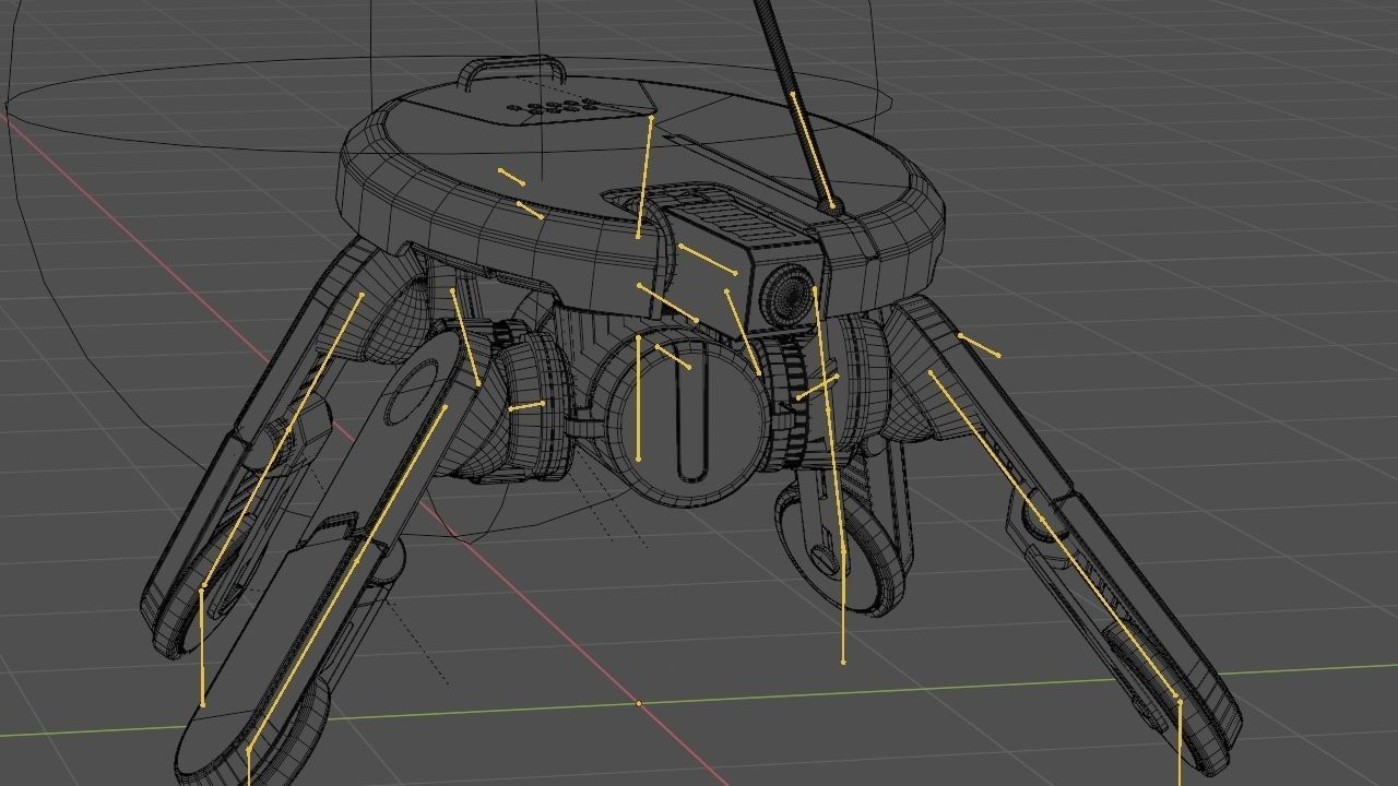 PLANET EXPLORER DROID rigged 3D model_44