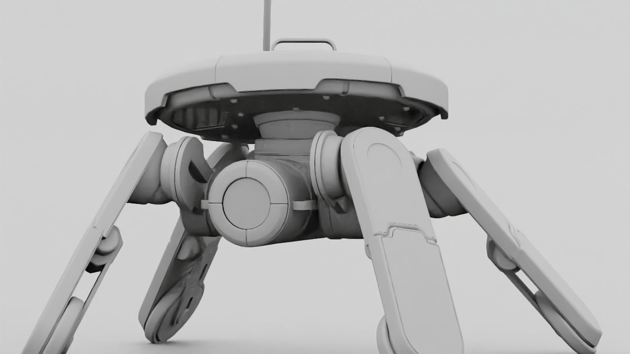 PLANET EXPLORER DROID rigged 3D model_36
