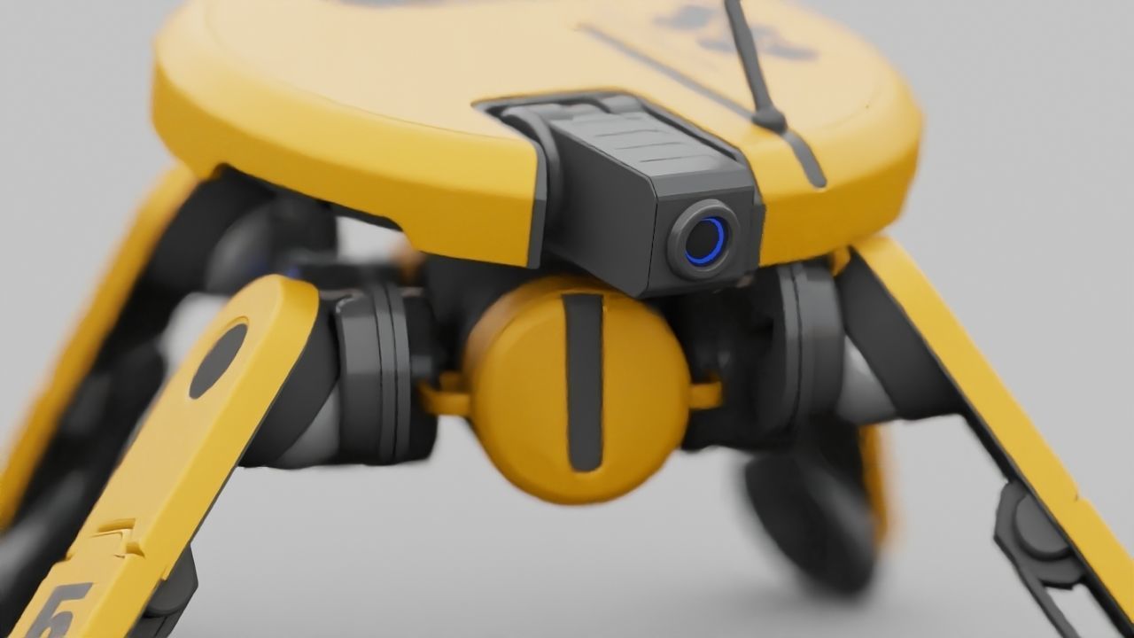 PLANET EXPLORER DROID rigged 3D model_26