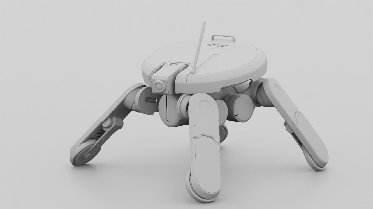 PLANET EXPLORER DROID rigged 3D model_31