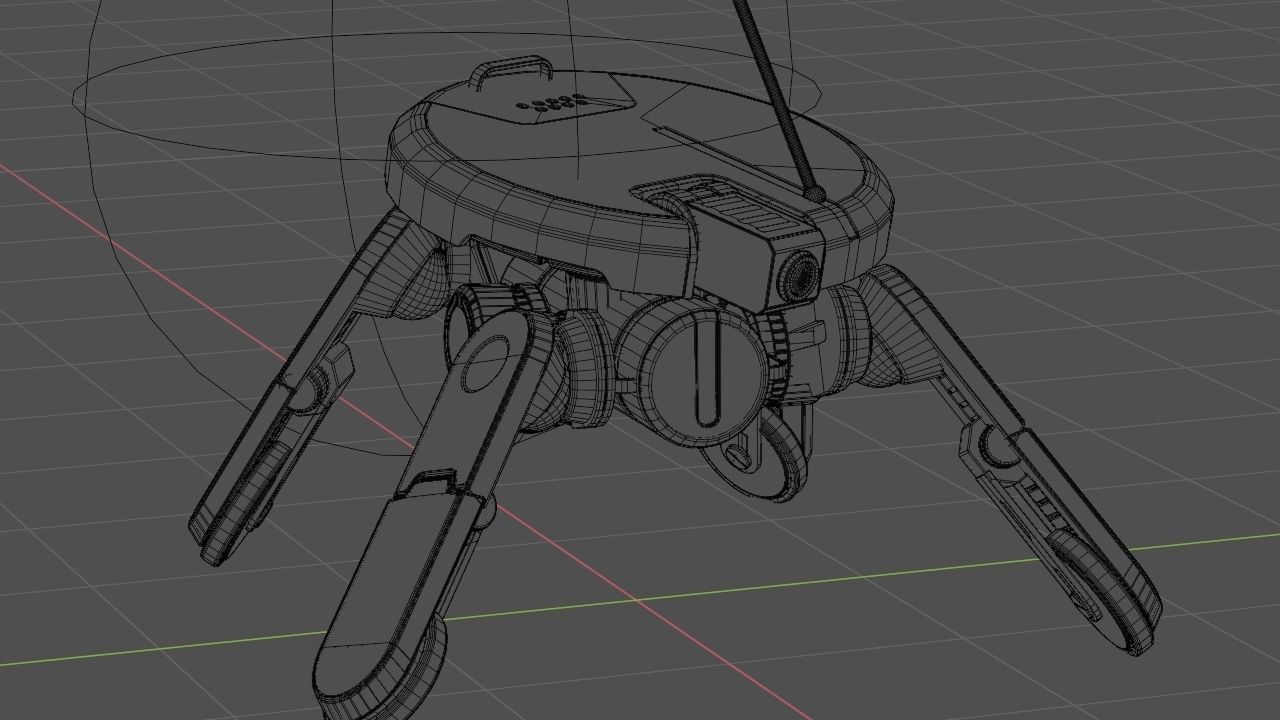 PLANET EXPLORER DROID rigged 3D model_41