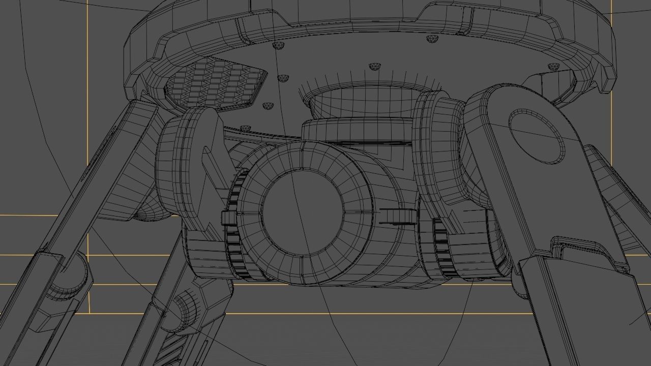 PLANET EXPLORER DROID rigged 3D model_43