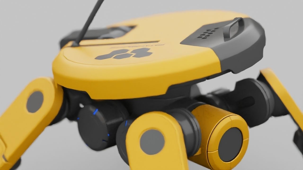 PLANET EXPLORER DROID rigged 3D model_29