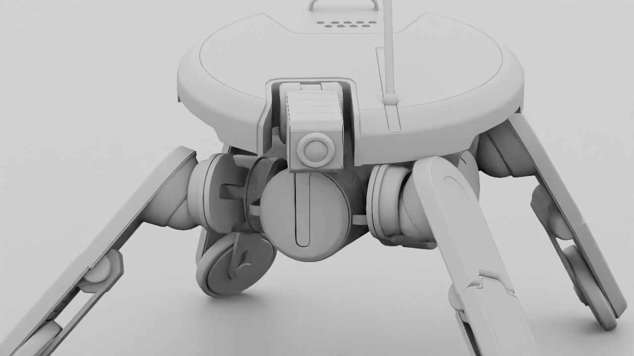 PLANET EXPLORER DROID rigged 3D model_32