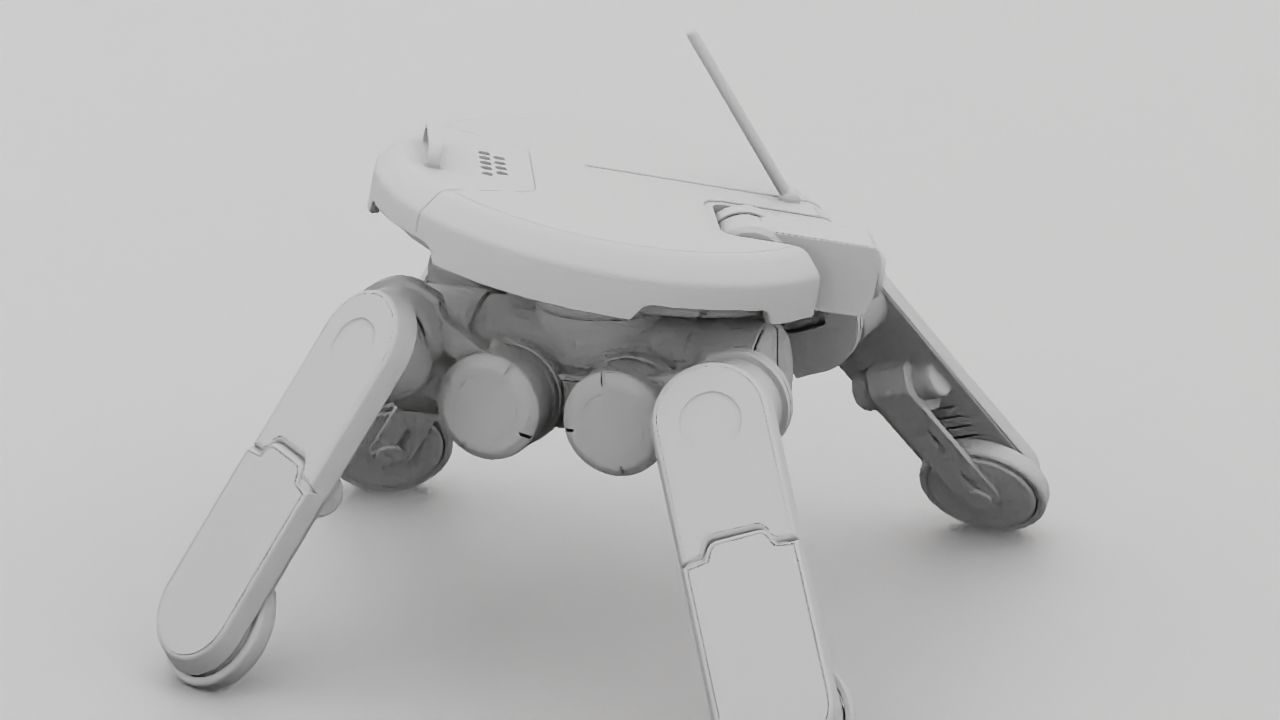 PLANET EXPLORER DROID rigged 3D model_34