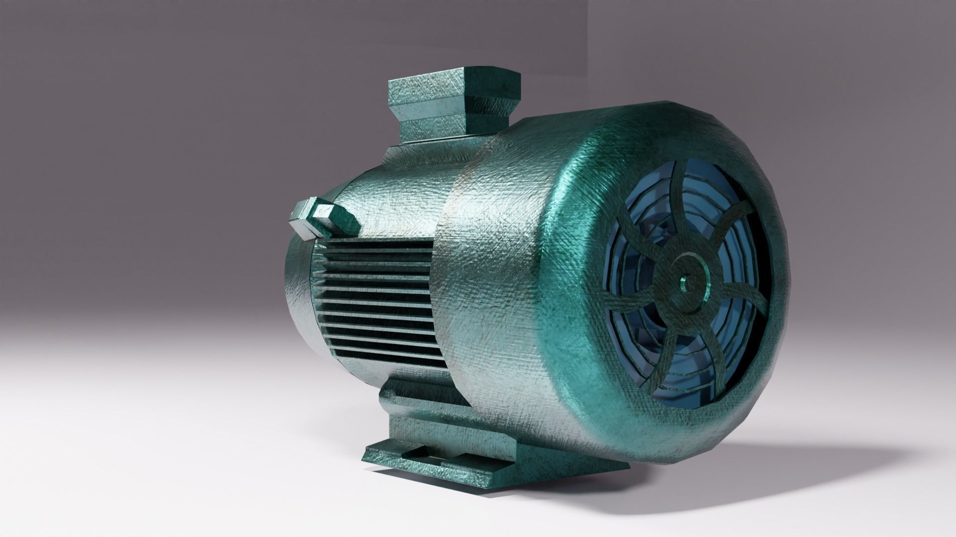 3 Phase synchronous  motor  3D model_1