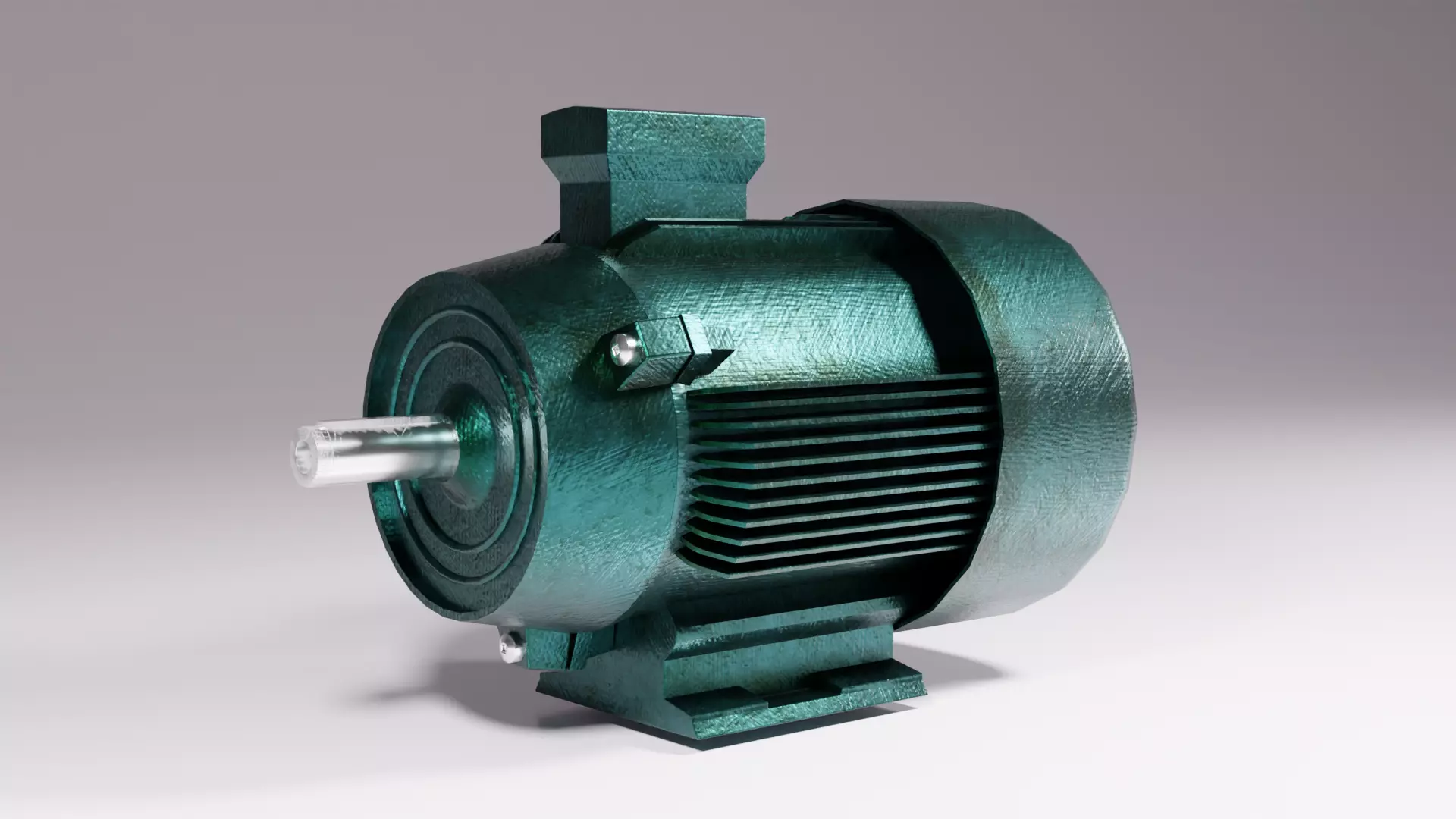 3 Phase synchronous  motor  3D model_0