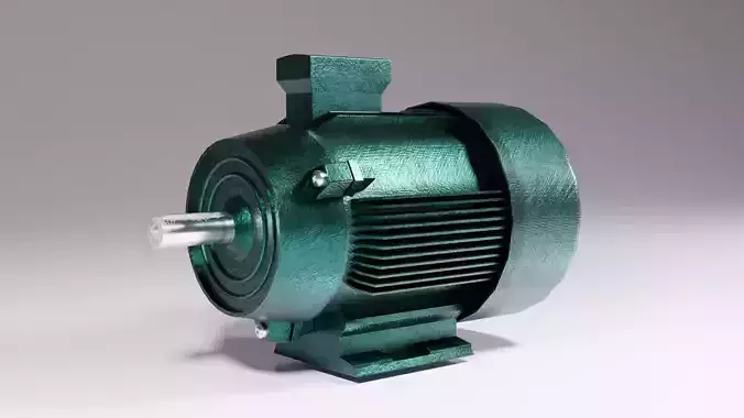 3 Phase synchronous  motor  3D model