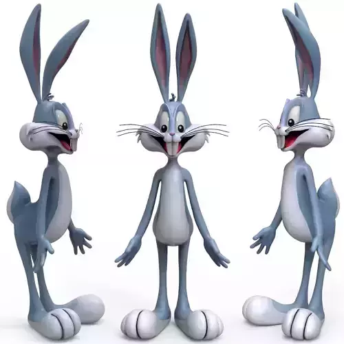 Bugs Bunny 3D print model