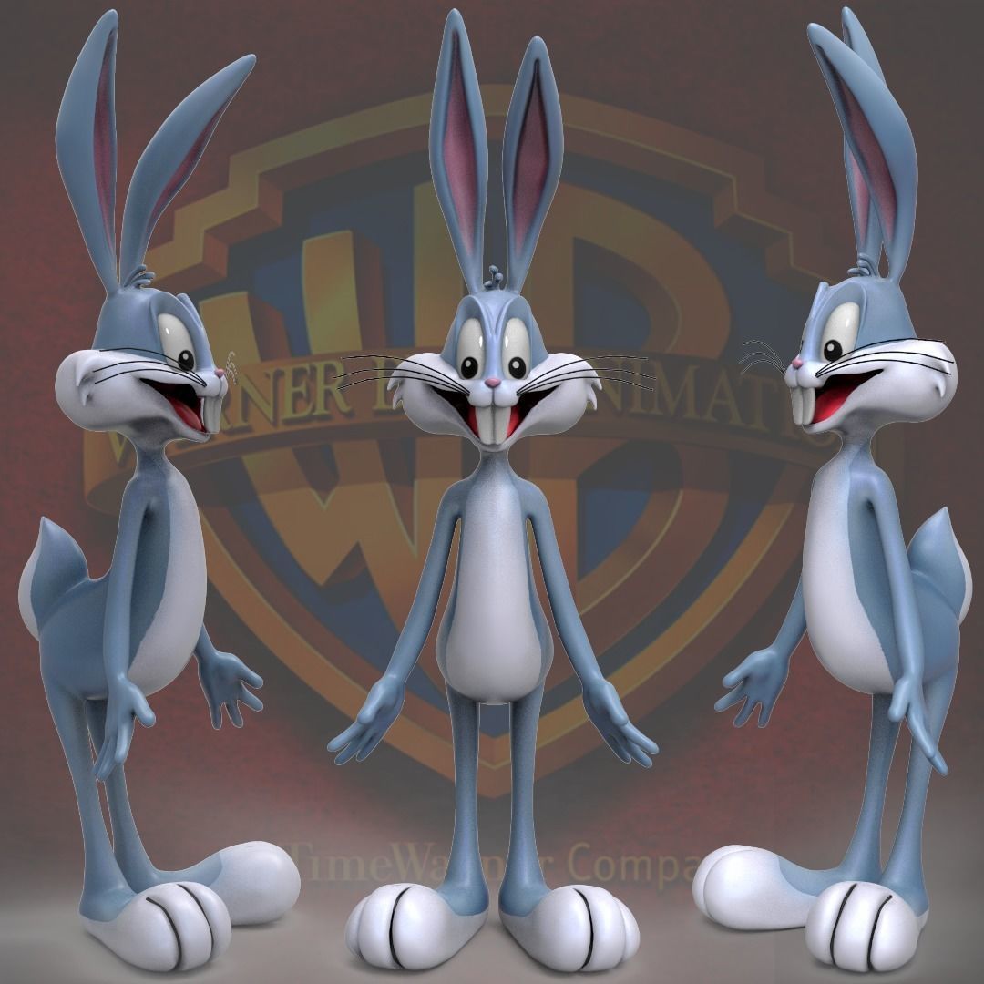 Bugs Bunny 3D print model_1