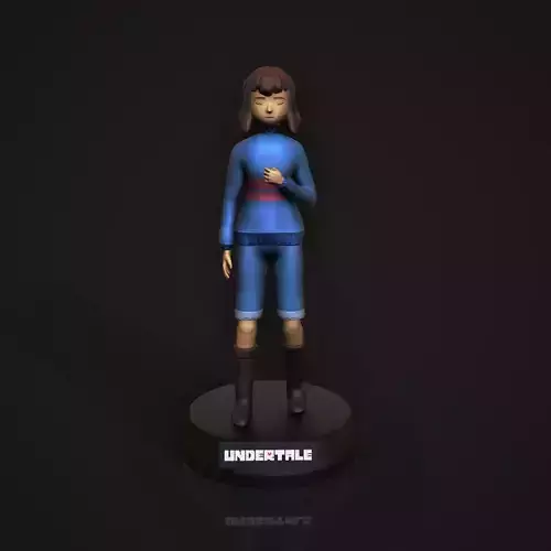 Frisk - Undertale 3D print model