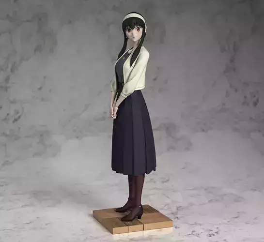 Yor Forger from Spy x Family 3D print model