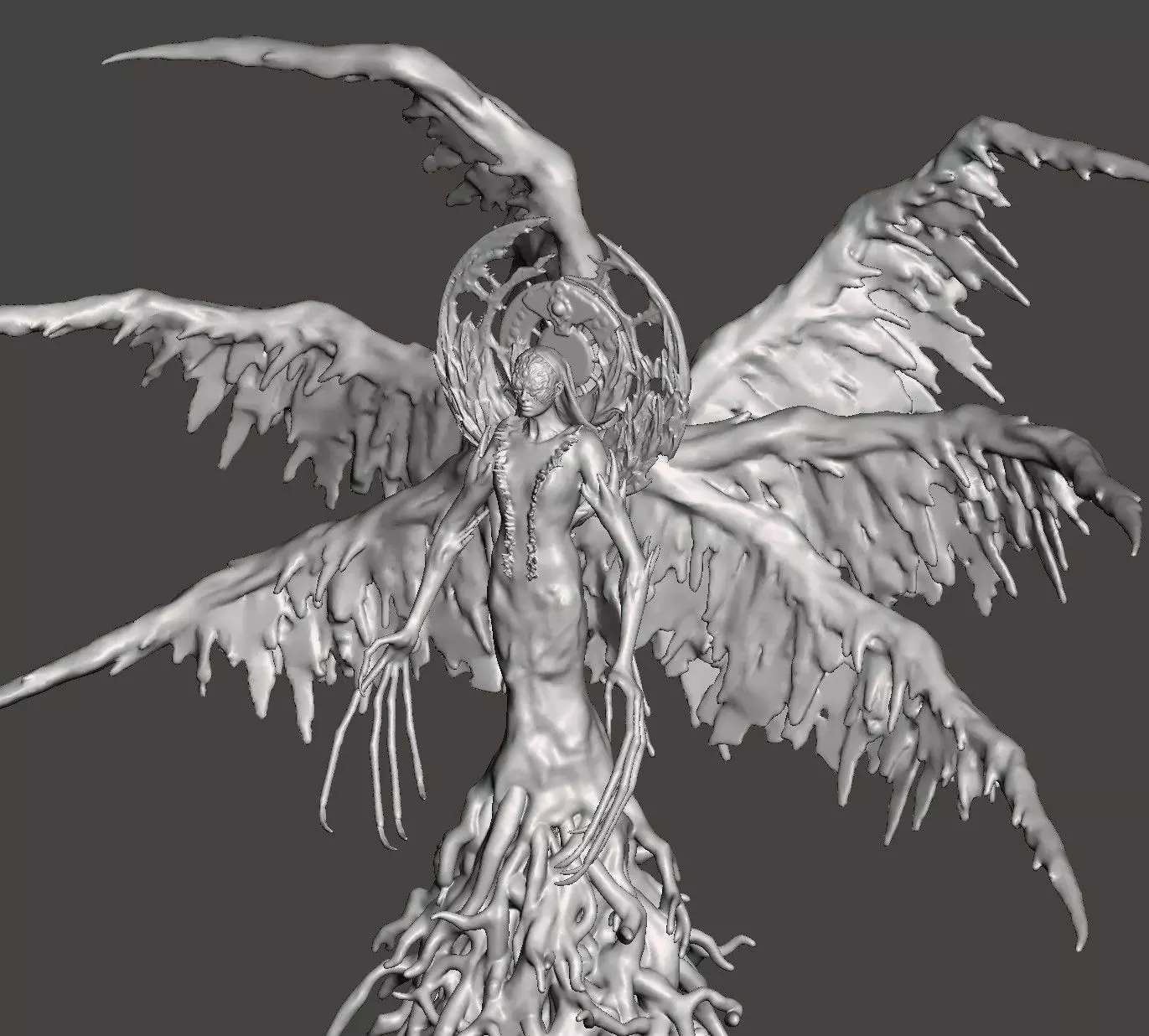 MIRANDA MUTATION - RESIDENT EVIL VILLAGE REMAKE Hi-POLY 3D print 3D print model