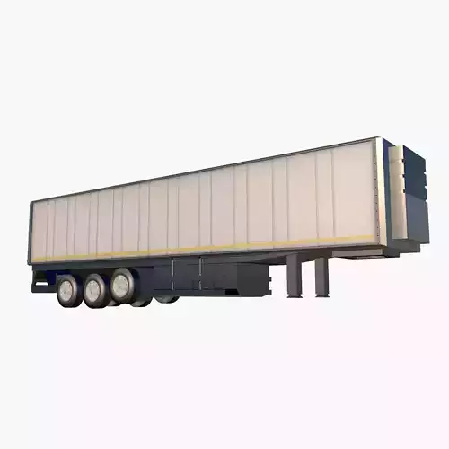 Refrigerator semi trailer