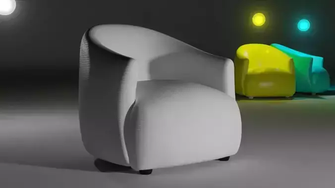 3D Modeling Chair Free 3D model