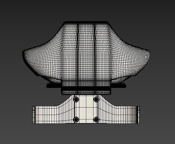 Lounge Chairs by Joe Colombo 3D model 5