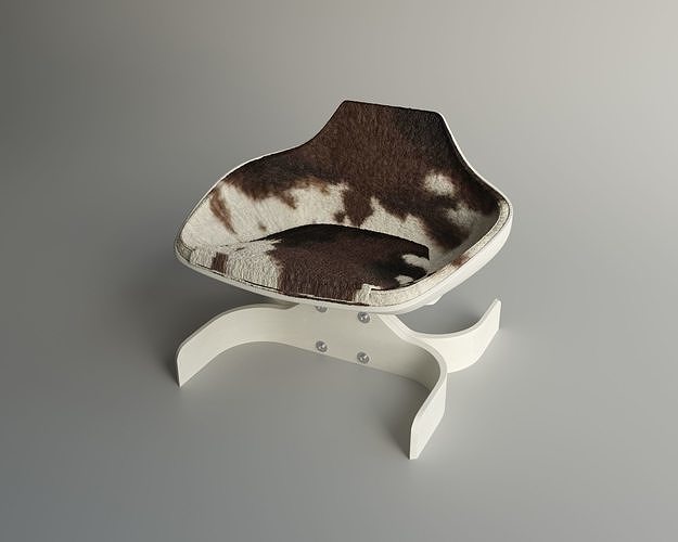 Lounge Chairs by Joe Colombo 3D model 2