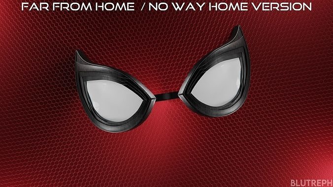 MCU Spider-Man FFH-NWH Movable Lenses 3D model