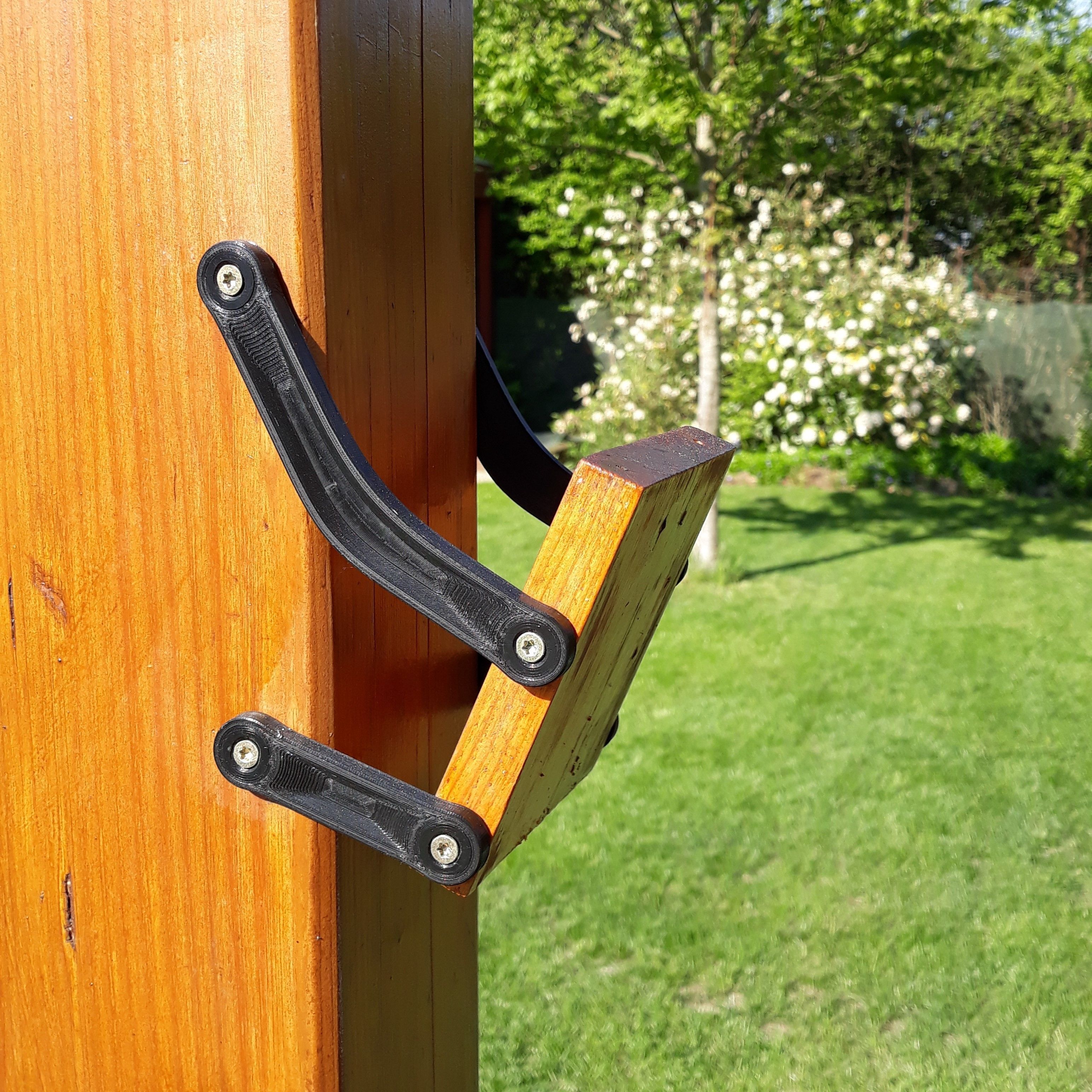 Foldable drink table 3D print model_3