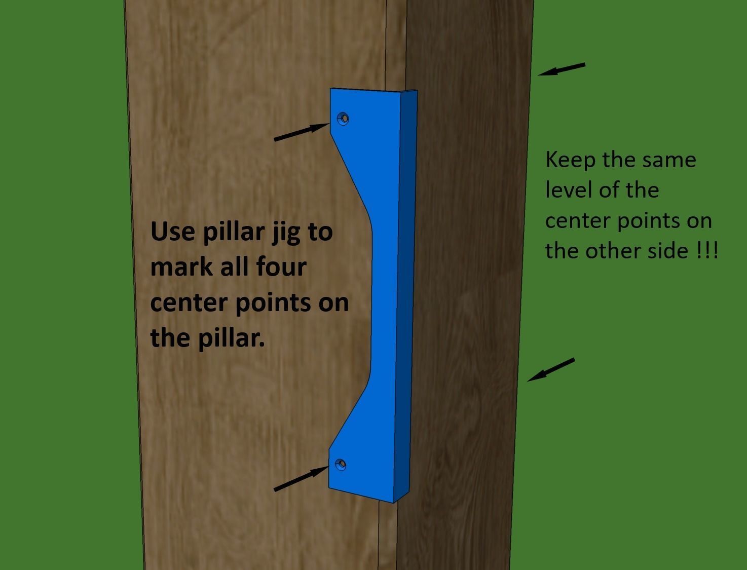 Foldable drink table 3D print model_9