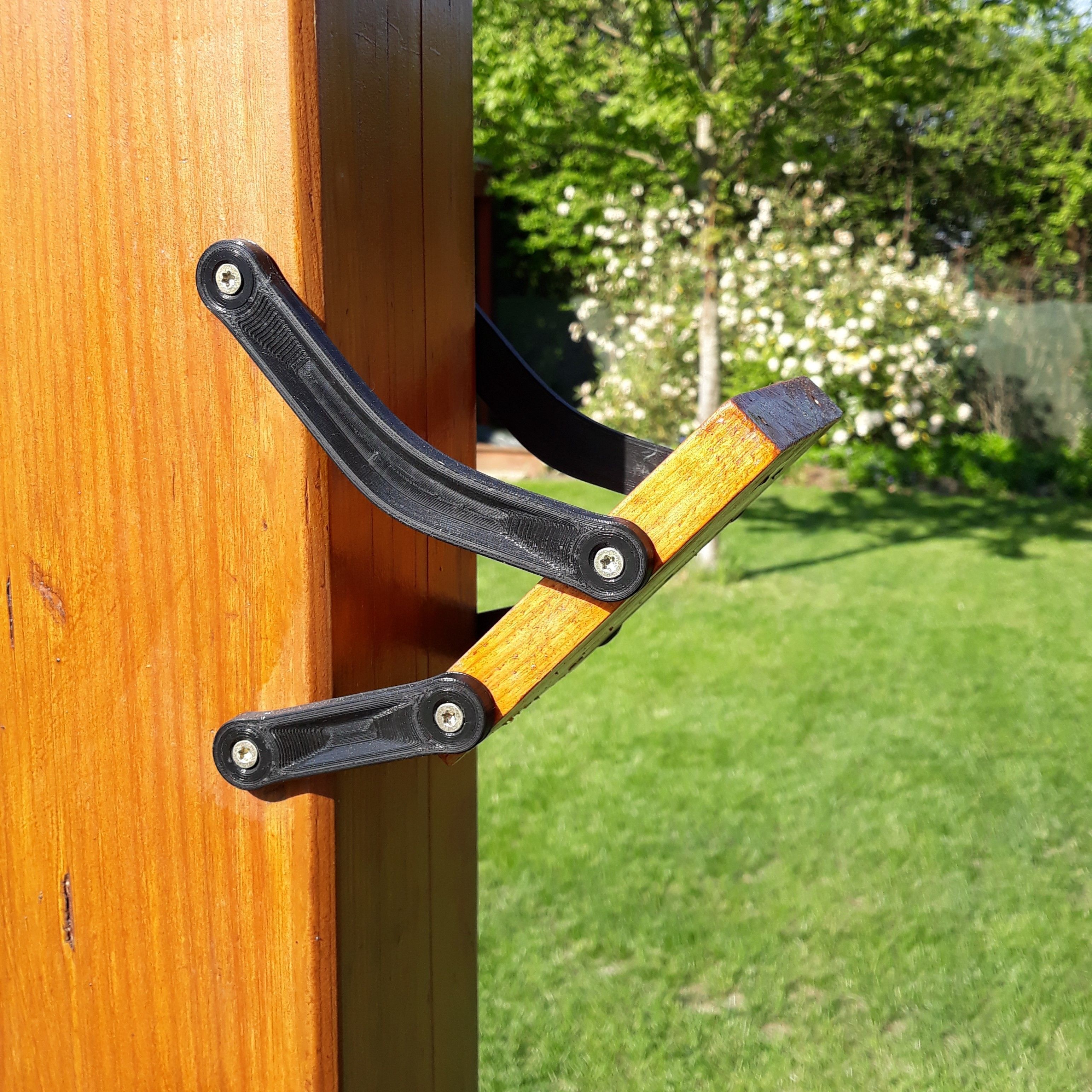 Foldable drink table 3D print model_4